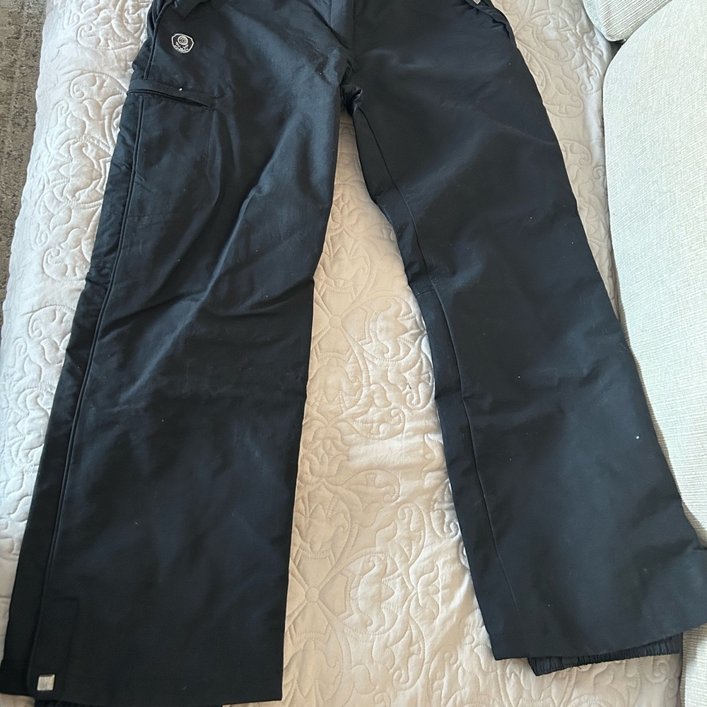 Elegant Women's Black Wide-Leg Pants